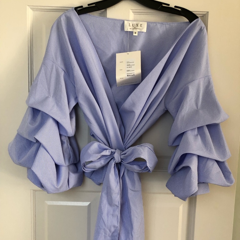 LUXE blouse.
